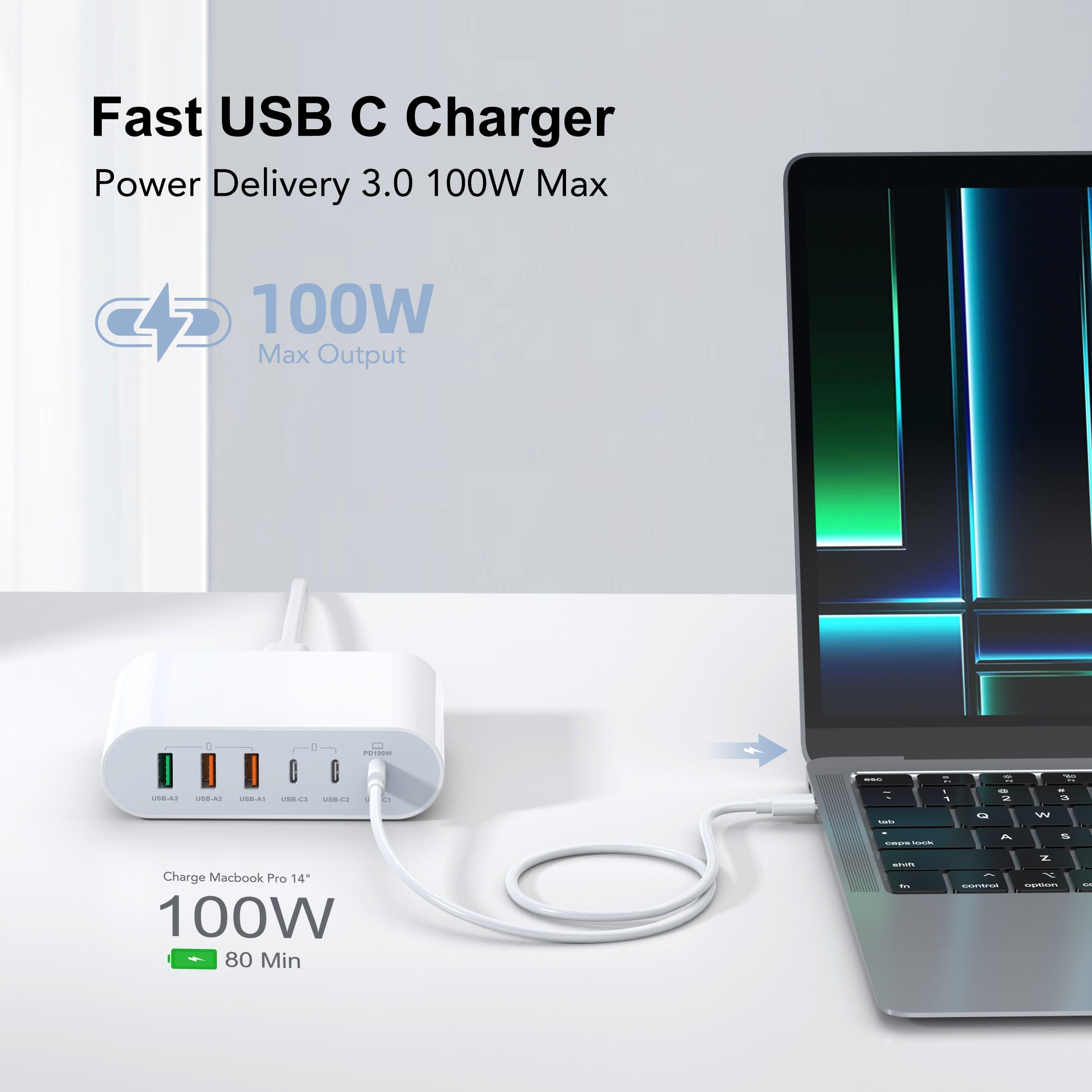 BREEKET 6-in-1 Fast Charger 200W - BREEKET