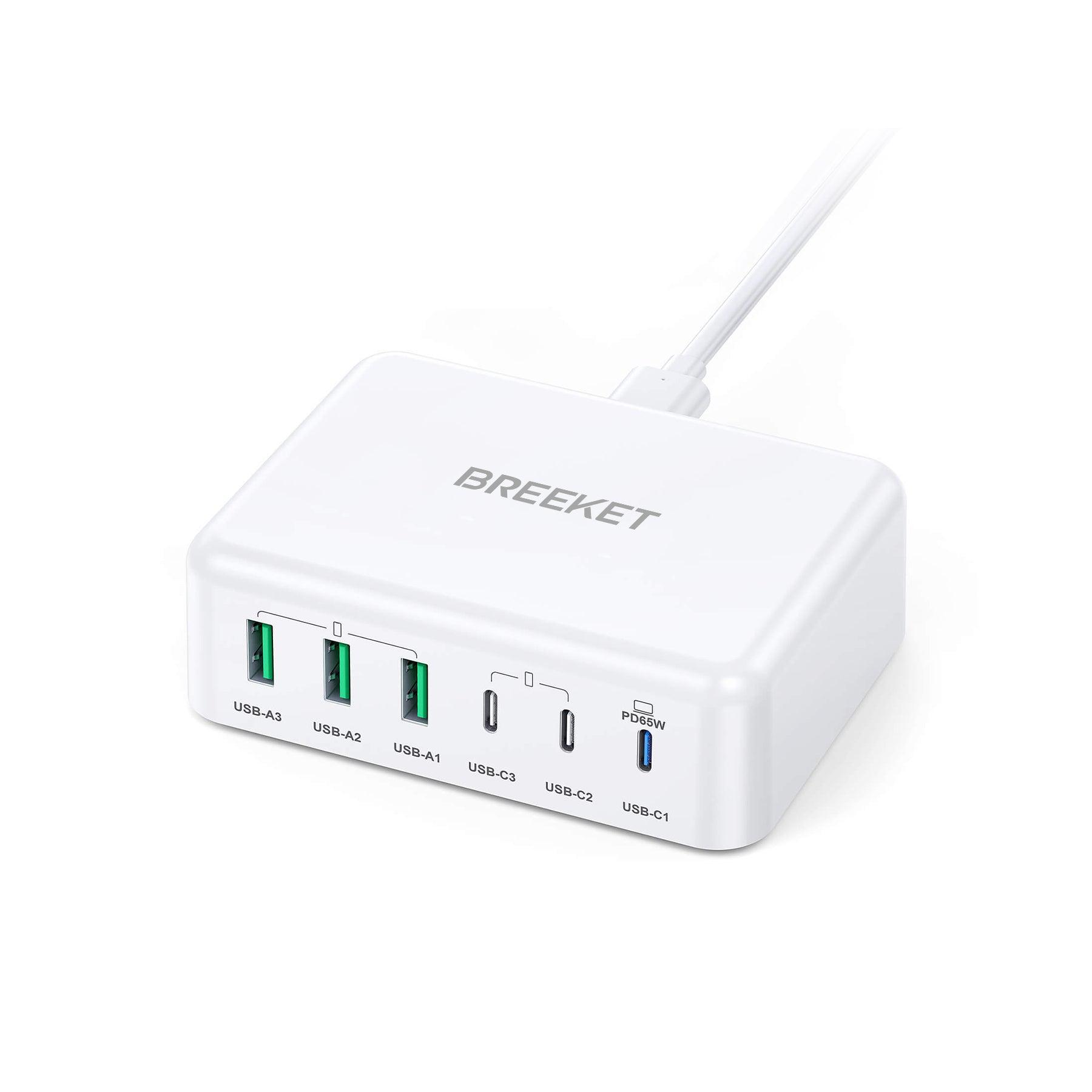 BREEKET 6-in-1 Fast Charger 150W - BREEKET