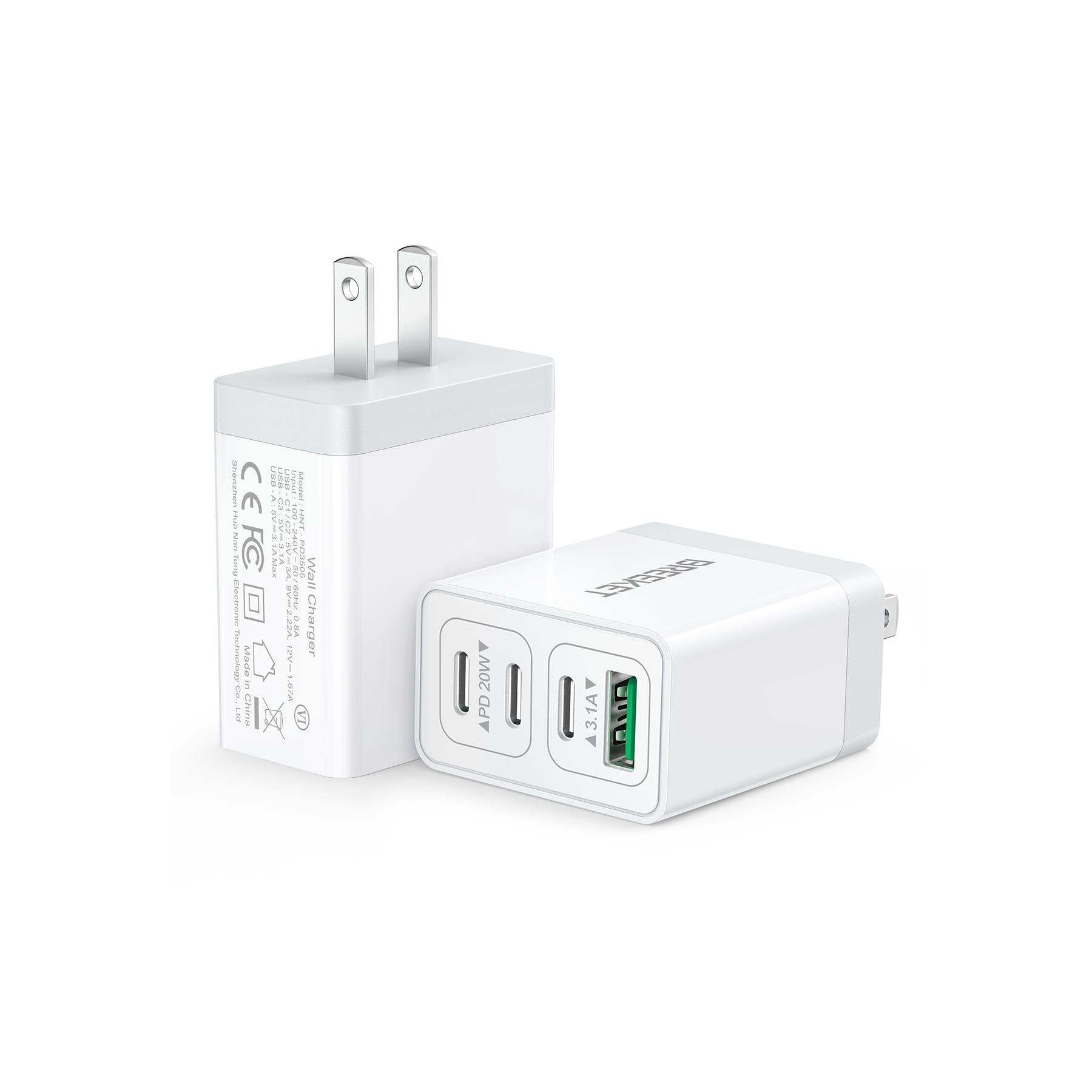 BREEKET 40W 4-Port Wall Charger - BREEKET