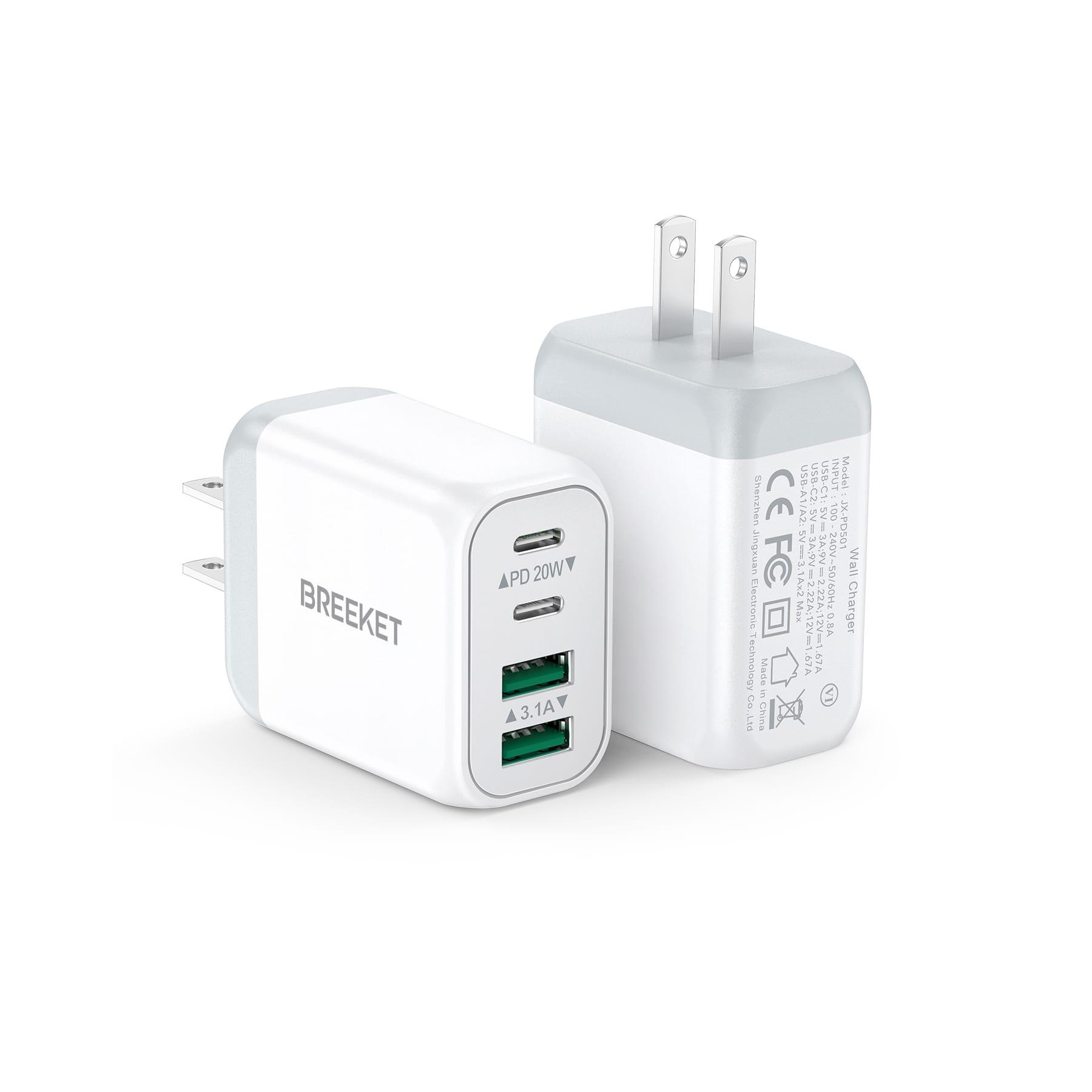 BREEKET 40W Wall Charger - BREEKET